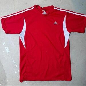 Y2K adidas gym tshirt center logo